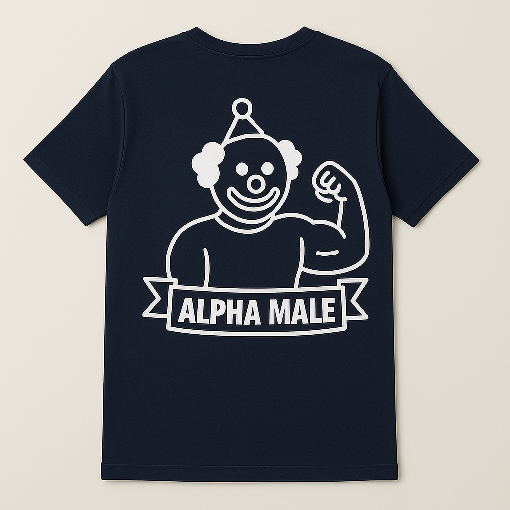 Alpha Male Navy Blue T-Shirt