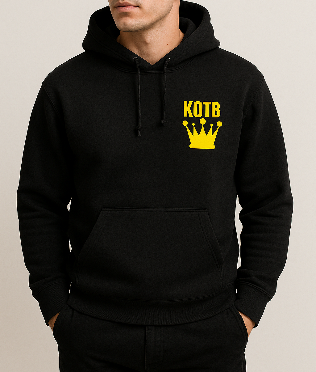 KOTB Branded Black Hoodie