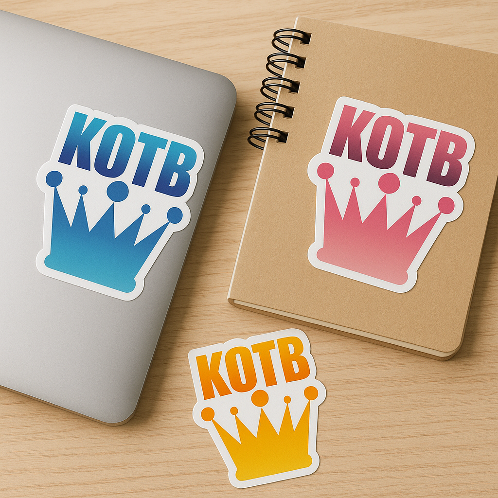 KOTB Mini Sticker Pack