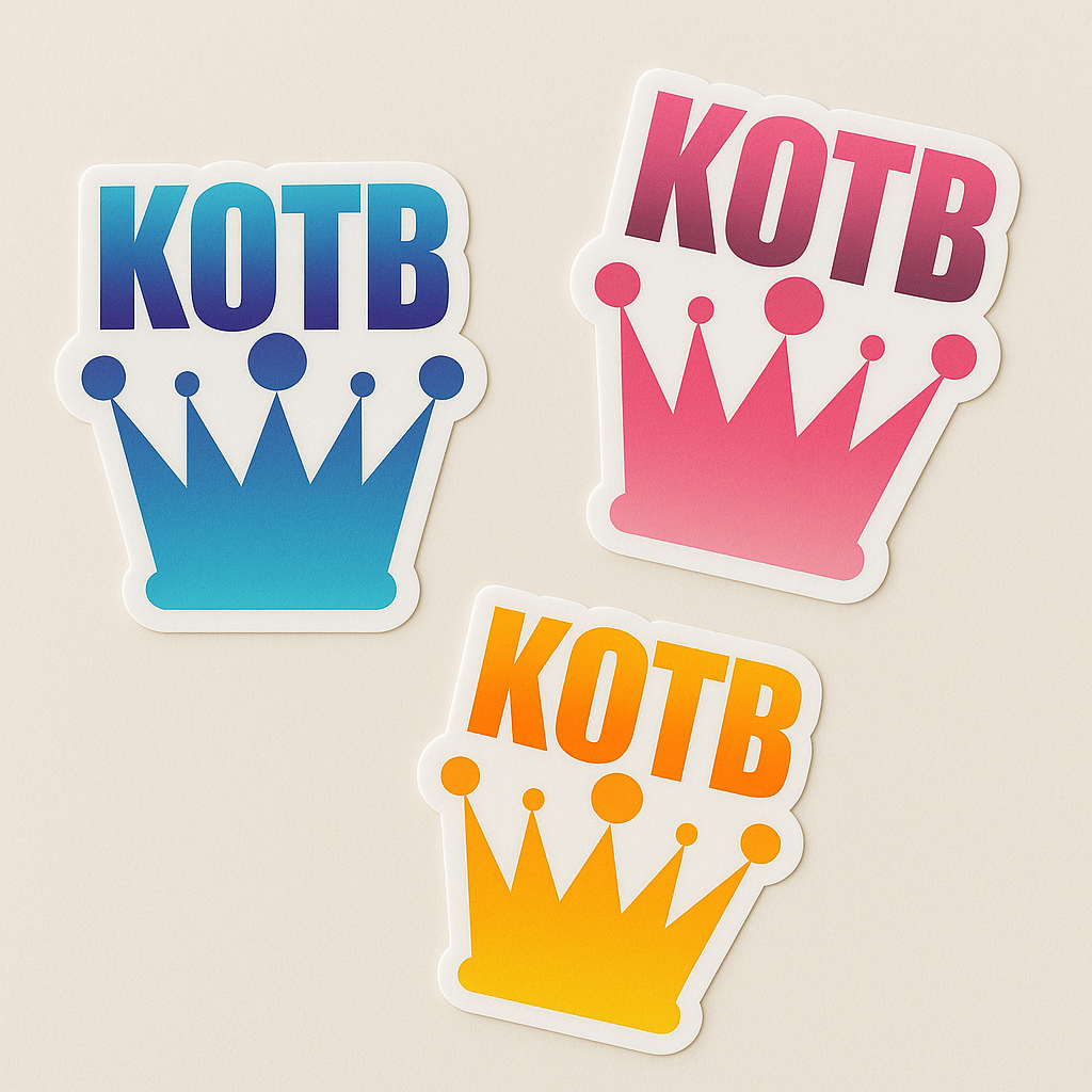 KOTB Mini Sticker Pack